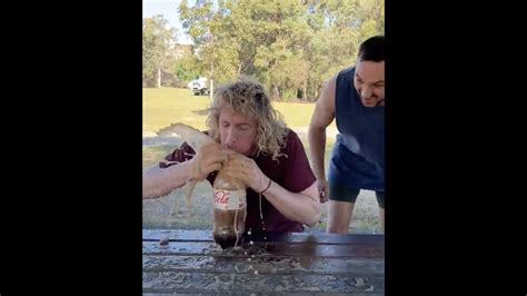 Diet Coke Mentos Challenge Mini Game Youtube