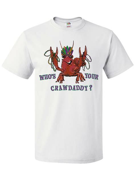 Inktastic Whos Your Crawdaddy Mardi Gras Crayfish T Shirt