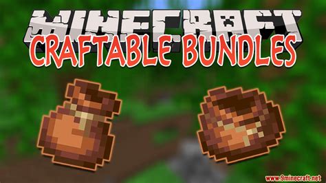 Craftable Bundles Data Pack 1.17.1 (Add a crafting recipe for Bundle) : Minecraft