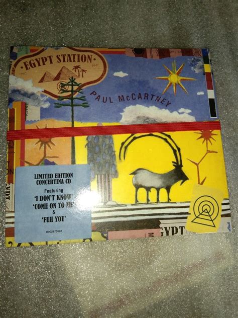 Paul McCartney Egypt station CD #sweldona, Hobbies & Toys, Music ...