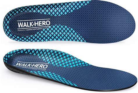 Amazon Walkhero Plantar Fasciitis Pain Relief Insoles High Arch