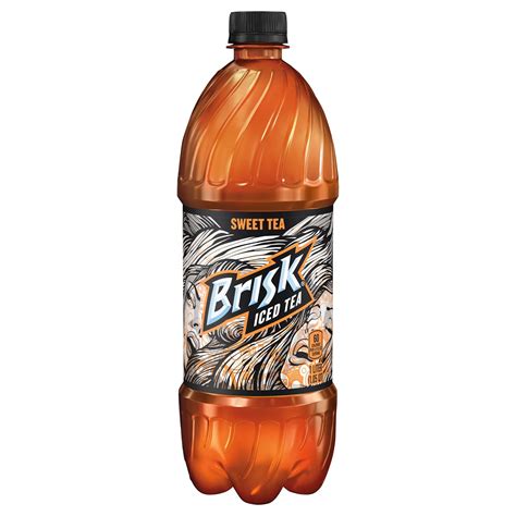 brisk sweet iced tea shop tea