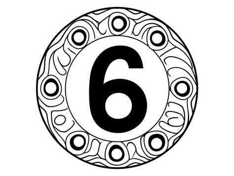 cool number  coloring activity coloring page