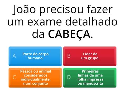 Atividade Polissemia 5 Ano