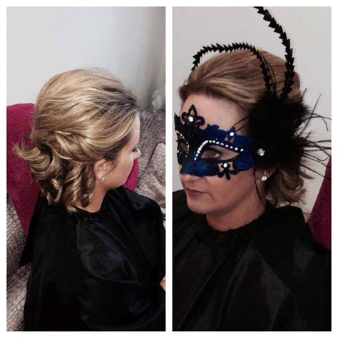 Masquerade Ball hair. Go like my Facebook pages Courtney Morgan ...