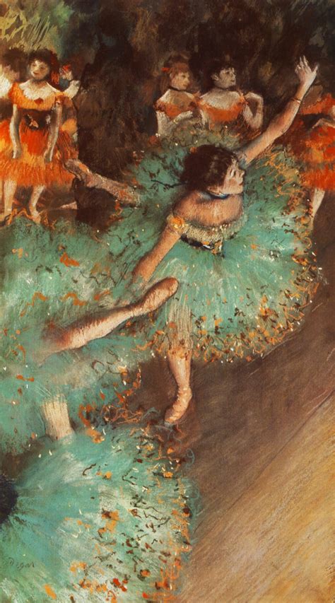 The Green Dancer - Edgar Degas - WikiArt.org - encyclopedia of visual arts