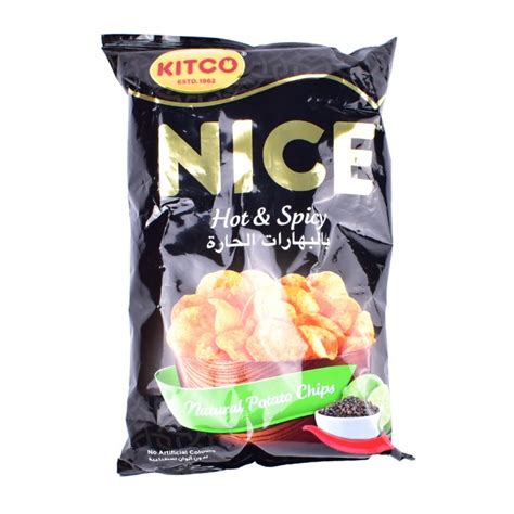 Kitco Nice Chips Hot Spicy 170gm