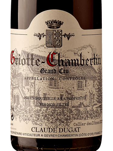 2017 Claude Dugat Griotte Chambertin Grand Cru Vivino US