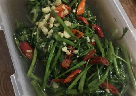 Resep Kangkung Tiram Terasi Oleh Paula Victor Gabriel Cookpad