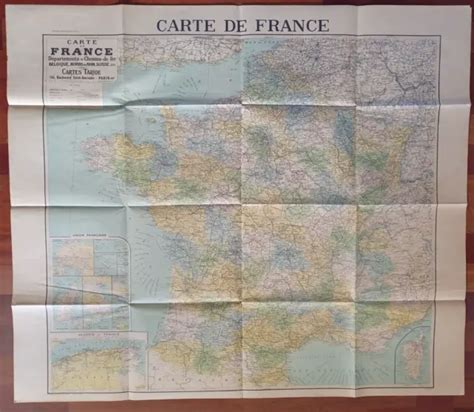 ANCIENNE CARTE DE France Union Française Algérie Indochine XXéme