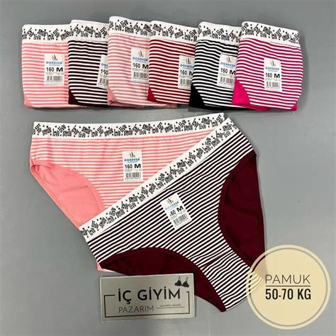 6 lı Dondeza Bayan Bikini Külot kod 160