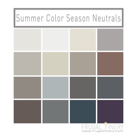 cool summer neutrals ideas summer neutrals pantone palette