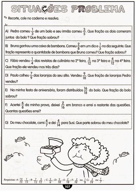 Situações Problemas Envolvendo As Quatro Operações 6 Ano