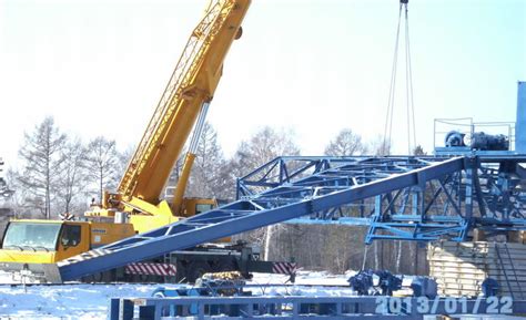 Монтаж консольного крана: установка консольных кранов в Москве и по ...