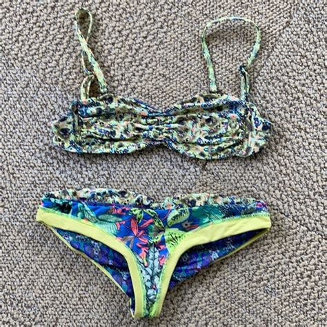 Maaji Swim Maaji Reversible Bikini With Fun Overlay Poshmark