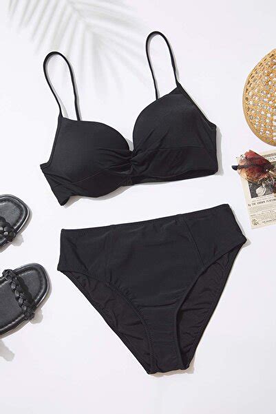 Trendyol Collection G Ra Od Bikini Push Up Saks Na Balkon Tbess Bu Trendyol