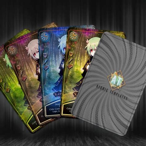 Anime Tcg Card Template Vol2 Atomic Templates