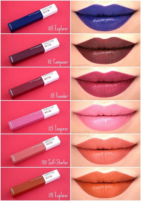 Maybelline Superstay Matte Ink City Edition Swatches Online Dakora Co