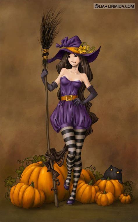 Pin by Виктория А on 2014 | Witch, Beautiful witch, Halloween art