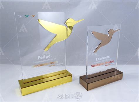 Troféus Em Acrílico 0229 Em Novo Hamburgo