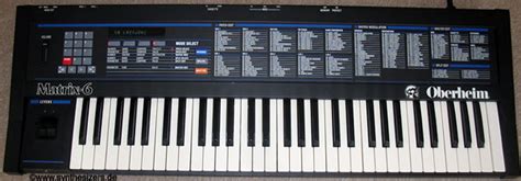 Oberheim Matrix 6 Analog Synthesizer