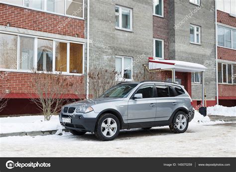 Bmw X3 Parked On Street — Stock Editorial Photo © Alexeybykov 145070259