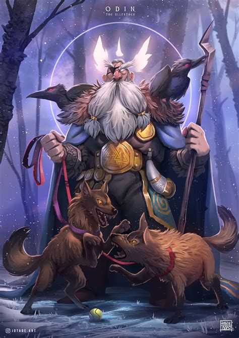 Norse Gods - Character Design Challenge by... - The Art Showcase