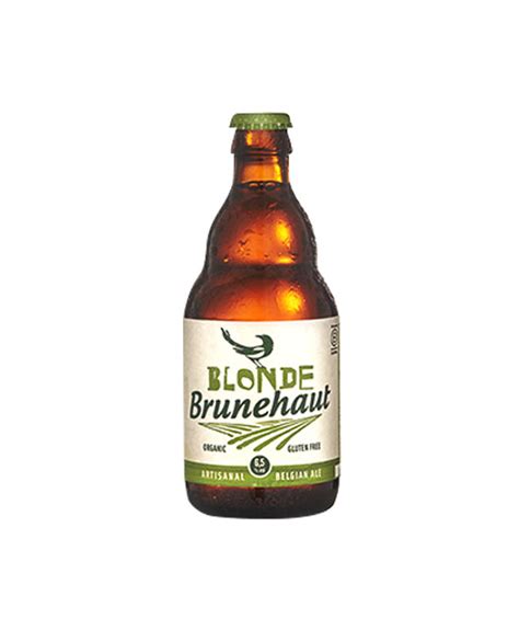 Bière Brunehaut Blonde BIO sans gluten 33 cl RBandBeer