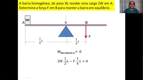 Conceitos de Física Aula 3 Equilíbrio de Corpos Extensos - YouTube