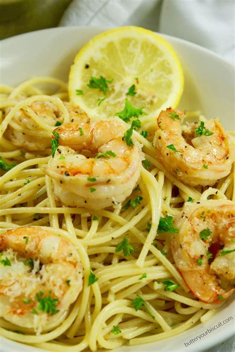 Creamy lemon garlic shrimp pasta – Artofit