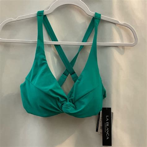 La Blanca Swim La Blanca Bikini Swim Top Emerald Green Poshmark