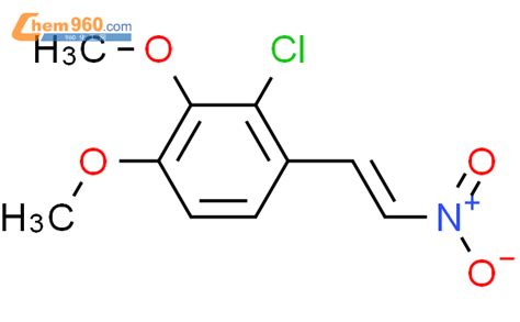 41122 35 4反式 2 氯 34 二甲氧基 β 硝基苯乙烯cas号41122 35 4反式 2 氯 34 二甲氧基 β 硝基苯