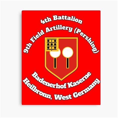 4th Bn 9th Field Artillery Badenerhof Kaserne Heilbronn W Germany