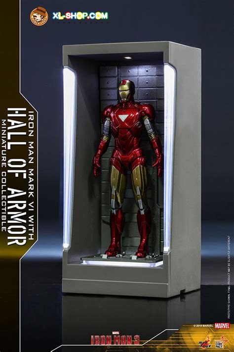 Hot Toys Mmsc Iron Man Iron Man Hall Of Armor Miniature Collectible