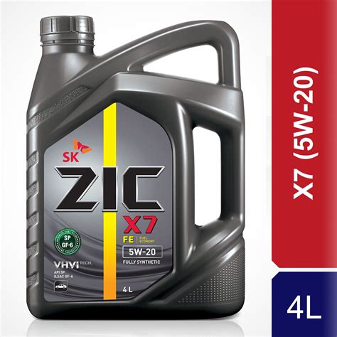Zic X7 FE 5W-20 - Gasoline Engine Oil - 4Liter – Go To Cart