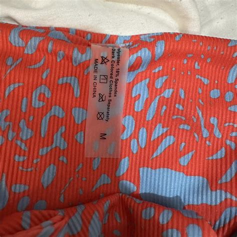 Red And Blue Bikini Set Bikinilife Depop