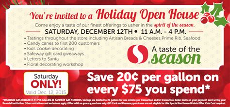 Safeways Holiday Open House - Super Safeway