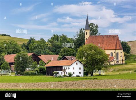 Roman catholic pilgrimage church Saint Anna in hamlet Sankt Anna, near ...
