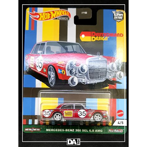 HOT WHEELS Deutschland Design Mercedes Benz SEL AMG Shopee Malaysia