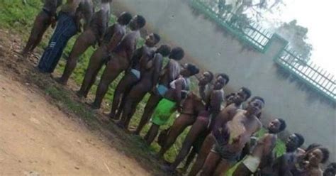 Photos Women Stripped Naked By Ugandian Force Men Following Gunfight Between Police Guardsmen