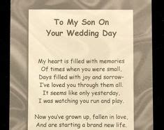 10 Letter To Son On Wedding Day Ideas Letter To Son Wedding Day Wedding