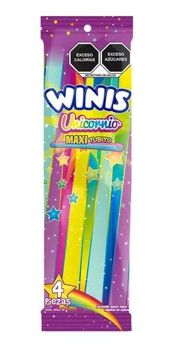 Winis Caramelo Suave Unicornio Sabor Algodón De Azúcar