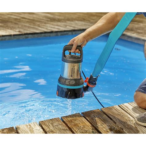 GARDENA Klarwasser Tauchpumpe 1100 Aquasensor 450 W Fördermenge