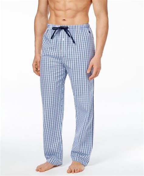 Polo Ralph Lauren Mens Plaid Woven Pajama Pants And Reviews Pajamas And Robes Men Macys