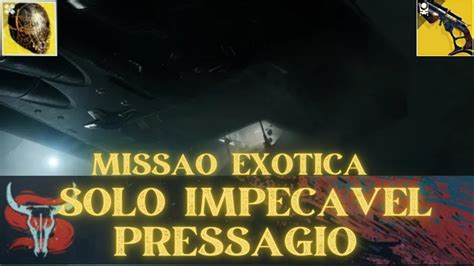 Destiny Missao Exotica Press Gio Solo Flawless Hunter Arc