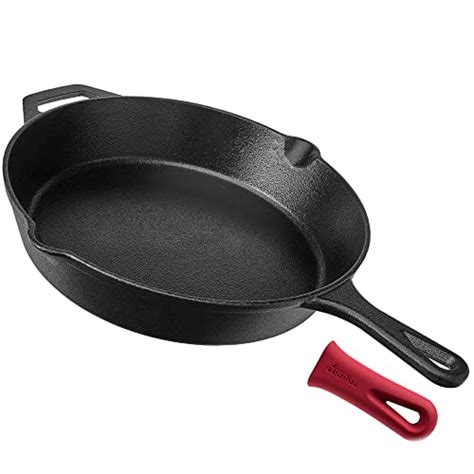 12″ Pre Seasoned Cast Iron Skillet Bbq Finds