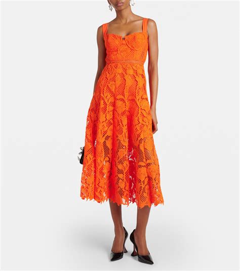 Need Advice on Accessorizing My Orange Self-Portrait Dress for a