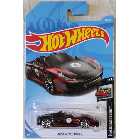 Hot Wheels Porsche Spyder Hw Roadsters Factory Fresh Shopee Malaysia