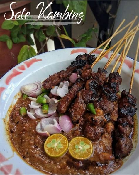 Enak Cara Membuat Sate Kambing Bumbu Kacang Hidangan Spesial Untuk