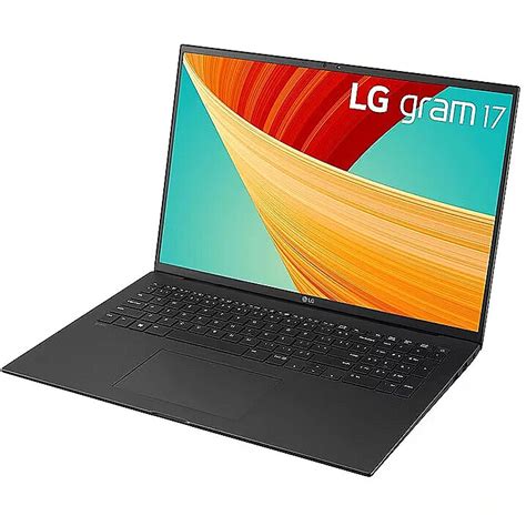 LG Gram 17 (2023) 17Z90R-G.AA78Y Obsidian Black, 17" WQXGA IPS, Core i7 ...